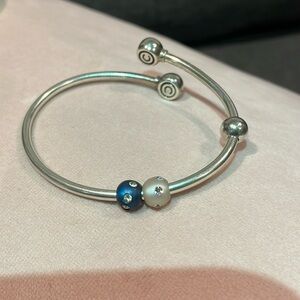 Swarvorski crystal spacers for charm bracelets